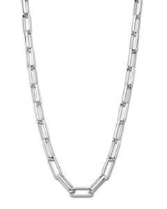Lotus Style Damen Halskette Rechteckkette Edelstahl silberfarbig LS2230-1/1