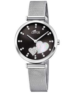 Damenuhr Lotus Armbanduhr Edelstahl silber rose 18180/2 Datum