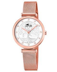 Damenuhr Lotus Armbanduhr Edelstahl silber rose 18180/2 Datum
