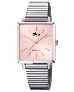 Damenuhr Lotus Trendy Armbanduhr Edelstahlband silber rose 18142/2