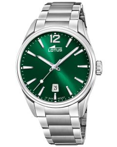 Lotus Herren Armbanduhr Datum Edelstahlarmband 18692/4