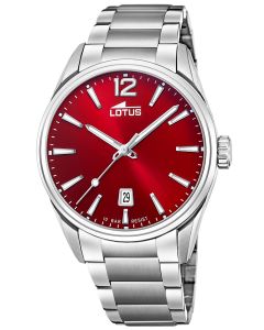 Lotus Herren Armbanduhr Datum Edelstahlarmband 18692/5