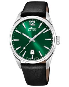 Lotus Herren Armbanduhr Lederband Datum 18693/4