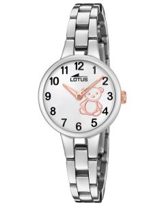 Lotus Teeny Armbanduhr 15828/1 Kleeblatt Edelstahlband