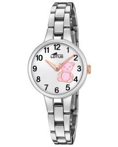Lotus Teeny Armbanduhr 15828/1 Kleeblatt Edelstahlband