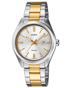 Casio Damenuhr Armbanduhr Bicolor LTP-1302PSG-7AVEG