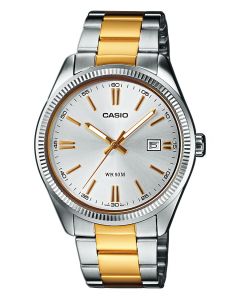 Casio Uhr Herrenuhr MTP-1302PSG-7AVEF Armbanduhr Bicolor