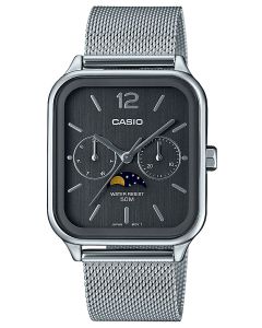 Casio Uhr Herrenuhr Meshband Mondphase MTP-M305M-8AVER