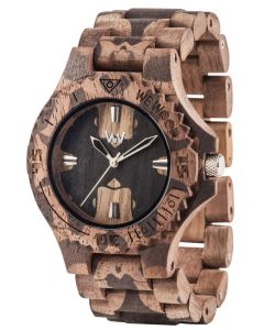 Wewood Holzuhr Damenuhr Armbanduhr DATE CHOCOLATE