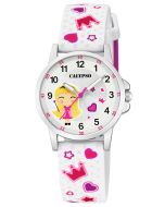 Calypso by Festina Kinderuhr K6067/4 schwarz weiß Mädchen Armbanduhr Silikon