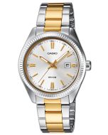 Casio Damenuhr Armbanduhr Bicolor LTP-1302PSG-7AVEG
