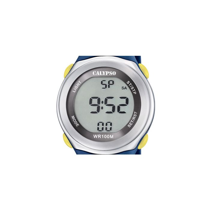 Kinderuhr Digital Armbanduhr blau Calypso Watch K5822/2