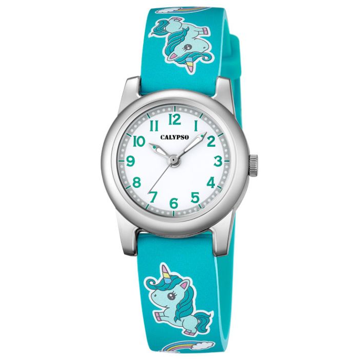 Kinderuhr Calypso Mädchen Armbanduhr Einhorn K5713/C