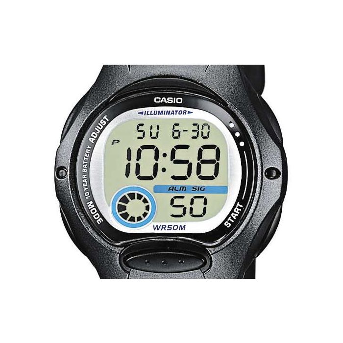 Casio Kinderuhr LW-200-1BVEG Digitaluhr Armbanduhr