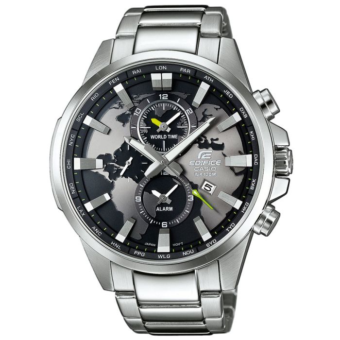 Casio Edifice Chrono Armbanduhr EFR 303D 1AVUEF World Time
