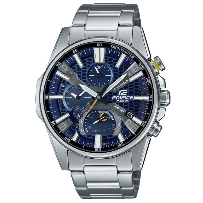 Casio Edifice Connected Armbanduhr EQB 1200D 2AER Solar