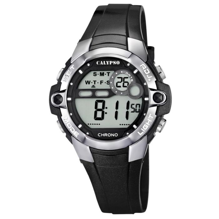 Digitaluhr Calypso Armbanduhr K5617/6 schwarz Digital Uhr