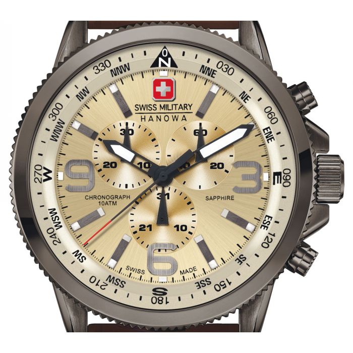 Hanowa Chronograph Swiss Military Armbanduhr