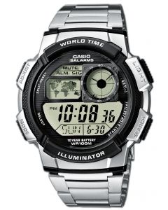 Casio Uhr AE-1000WD-1AVEF Digital Uhr silber