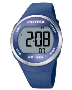 Calypso Digital Sport Damen Armbanduhr K5669/6 blau