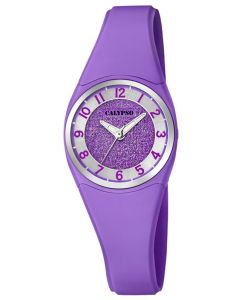 Kinderuhr Calypso Uhr blau gelb K5686/4 Kids Armbanduhr