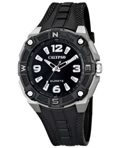 Herrenuhr Calypso by Festina Herren Uhr schwarz K5634/1 Armbanduhr