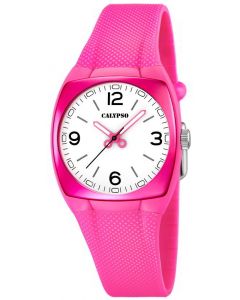 Calypso by Festina Uhr K5236/7 pink weiß analog Armbanduhr Damenuhr