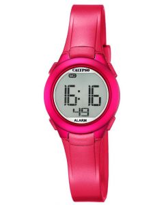 Calypso Jugenduhr Armbanduhr Digitaluhr K5677/4 pink