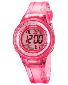 Calypso Jugenduhr Armbanduhr Digitaluhr K5688/2 pink transparent