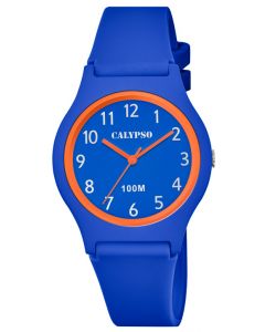 Calypso Damenuhr Armbanduhr blau K5798/3
