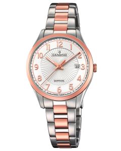 Candino Damen Uhr C4492/5 Edelstahl Armbanduhr Saphirglas Datum