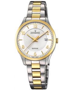 Candino Damen Uhr C4492/5 Edelstahl Armbanduhr Saphirglas Datum