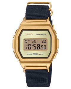 Casio Digitaluhr Armbanduhr A1000MGN-9ER Vintage 2 Armbänder