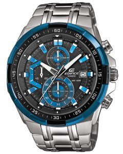 Casio Edifice Uhr Massive Edelstahl EF-547D-1A1VEF schwarz