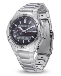 Casio Herren Funkuhr WVA-M650D-1AER Solar Armbanduhr