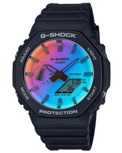 Casio G-Shock Uhr GA-2100SR-1AER Armbanduhr analog digital