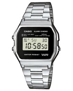 Casio Retro Uhr A158WEA-1EF Alarm Stoppuhr digital Digitaluhr