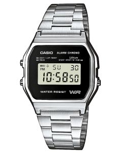 Casio Retro Uhr A158WEA-1EF Alarm Stoppuhr digital Digitaluhr