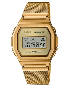 Casio Digitaluhr Armbanduhr Vintage ICONIC A1000MG-9EF