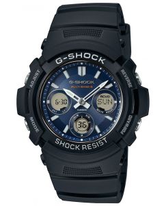 Casio G-Shock Uhr AWG-M100B-1AER Funkuhr Solar schwarz