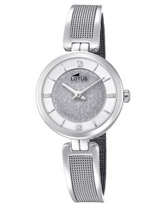 Damenuhr Lotus Armbanduhr Edelstahl silber rose 18180/2 Datum