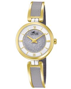 Damenuhr Lotus Armbanduhr Edelstahl silber rose 18180/2 Datum