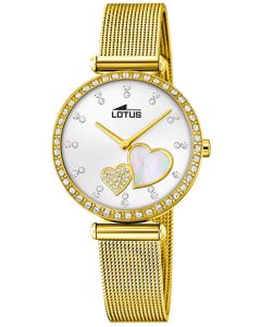 Damenuhr Lotus Armbanduhr Edelstahl silber rose 18180/2 Datum