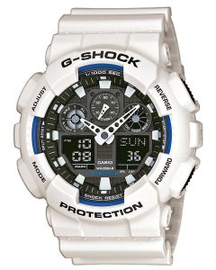 Casio Uhr G-Shock Oversized GA-100B-7AER weiss