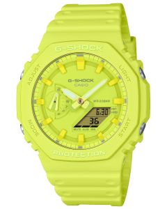 Casio G-Shock Uhr Armbanduhr analog digital grün GA-2100-9A9ER