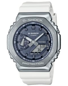 Casio G-Shock Armbanduhr weiss GM-2100WS-7AER