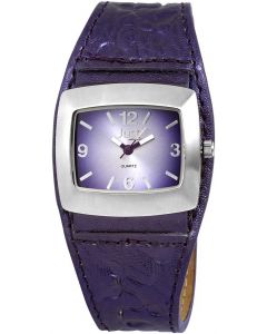 Just Damenuhr Lila Uhr mit Lederarmband 48-S8978-PR