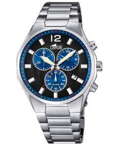Lotus Herren Armbanduhr Chronograph Edelstahlband 10125/4