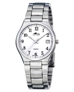 Lotus Armbanduhr Damenuhr 15032/1 Edelstahlarmbanduhr silber