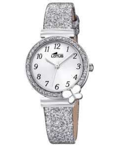 Damenuhr Armbanduhr Lotus by Festina Lederarmband 18253/2 blau